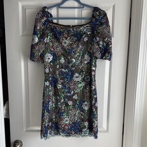 Floral Embroidered Dress